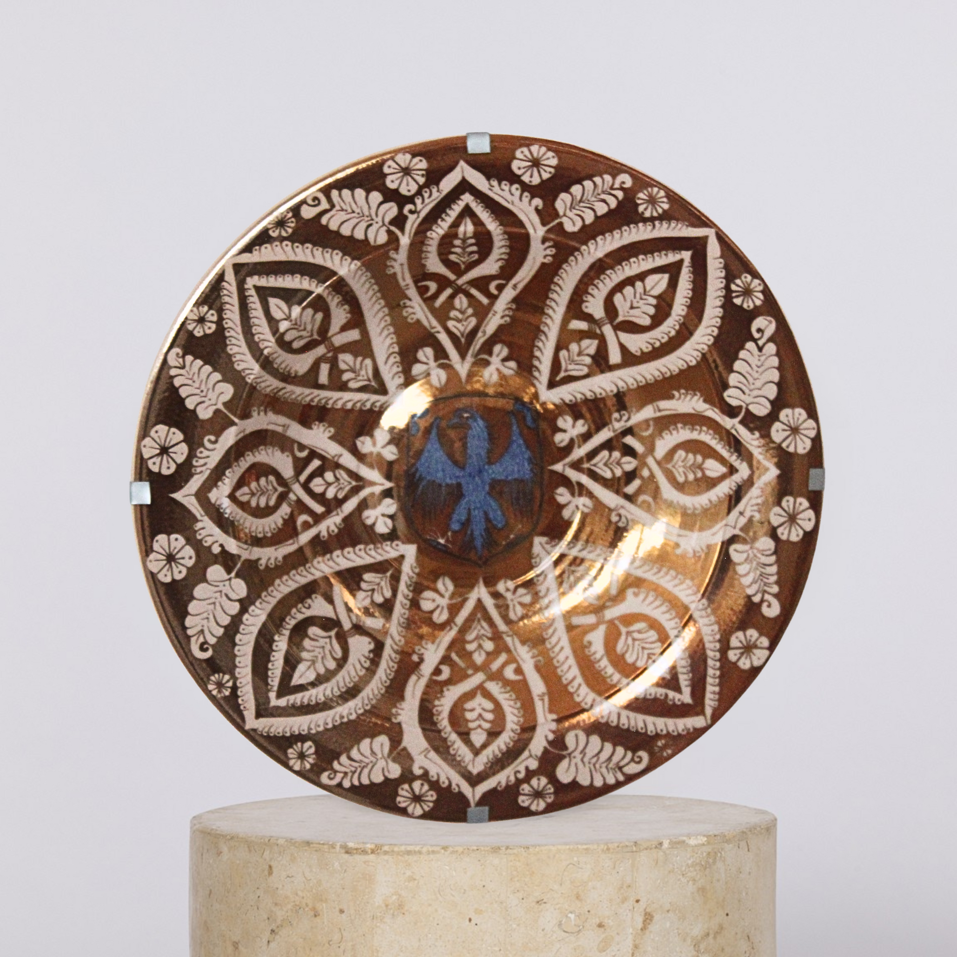 Assiette Décorative Motif Souffle
