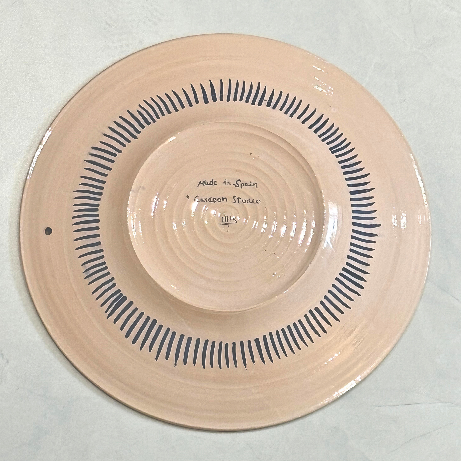Plat décorative Force Silencieuse